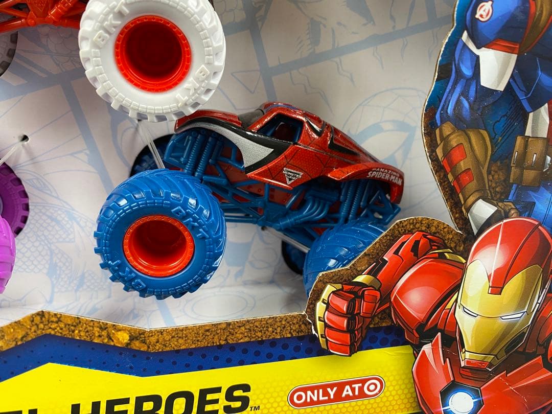 MONSTER JAMモンスター ジャムMARVEL HEROES TRUCKS