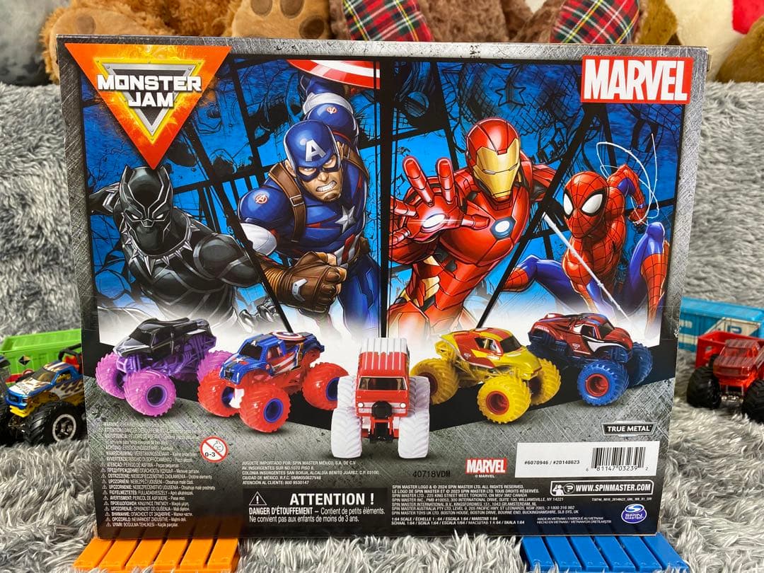 MONSTER JAMモンスター ジャムMARVEL HEROES TRUCKS