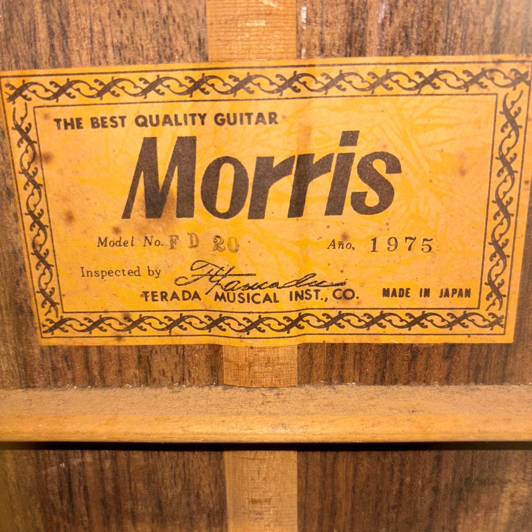 Morris モーリス FD-20 1975 アコースティックギター