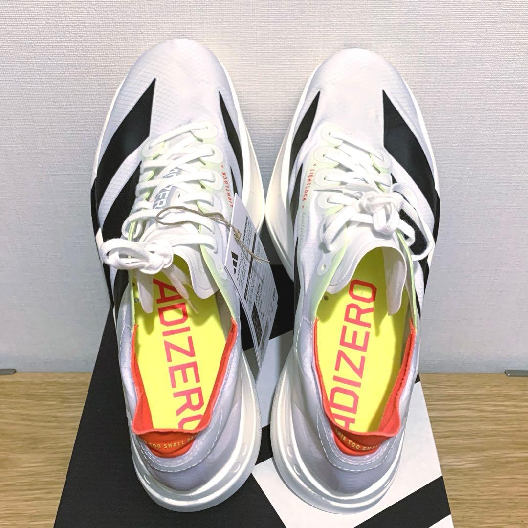 午後9時まで価格その後削除❗️貴重新品未使用26白adizero adiospro