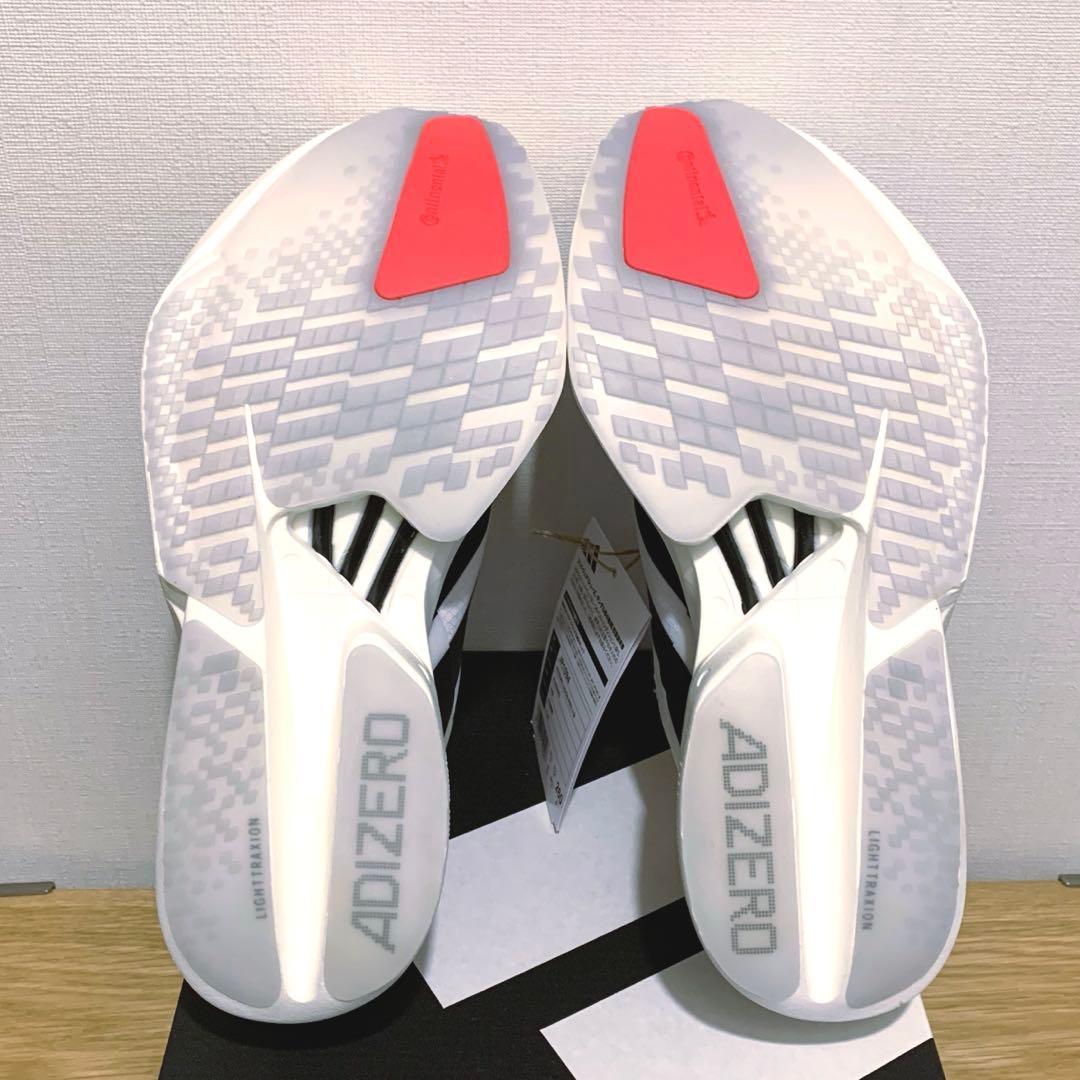 午後9時まで価格その後削除❗️貴重新品未使用26白adizero adiospro