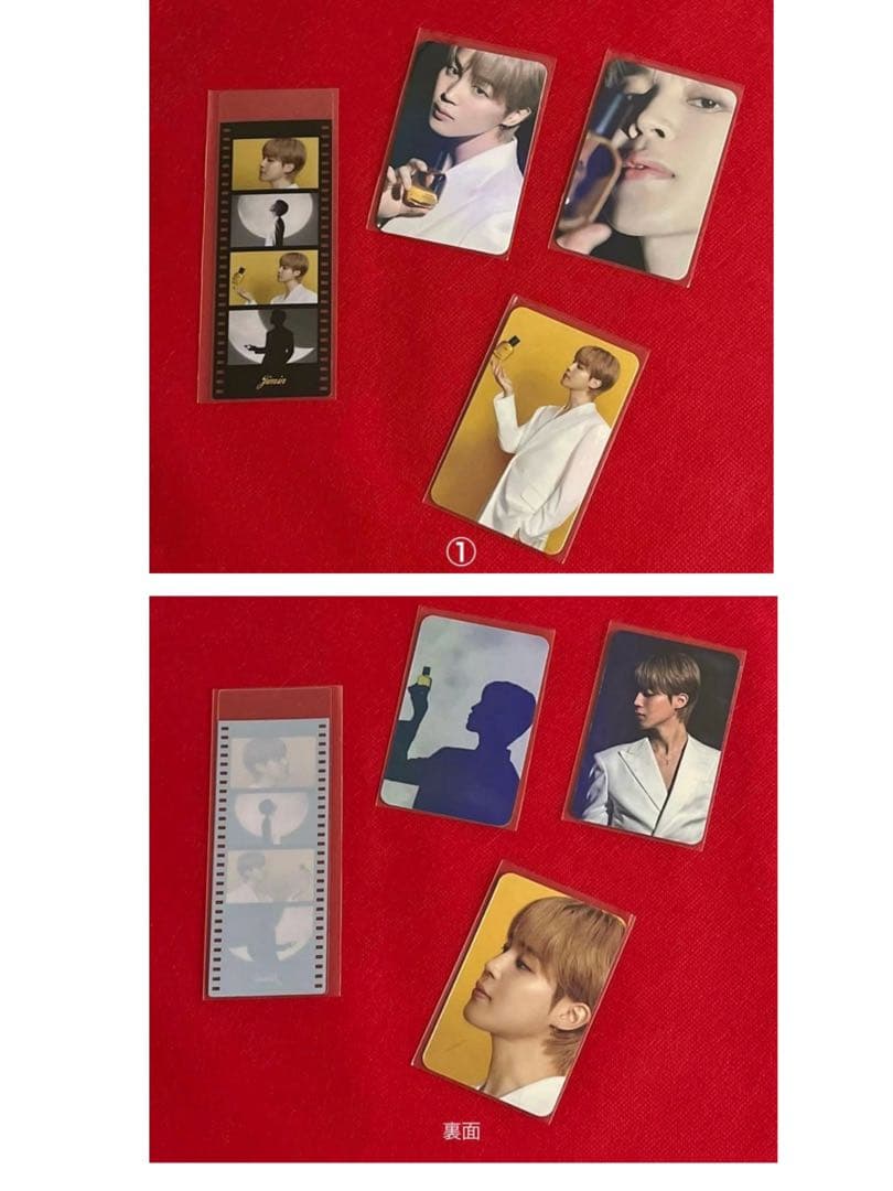 BTS ロングステッカー・ブックマーク・ホログラム両面フォトカード♡Jimin