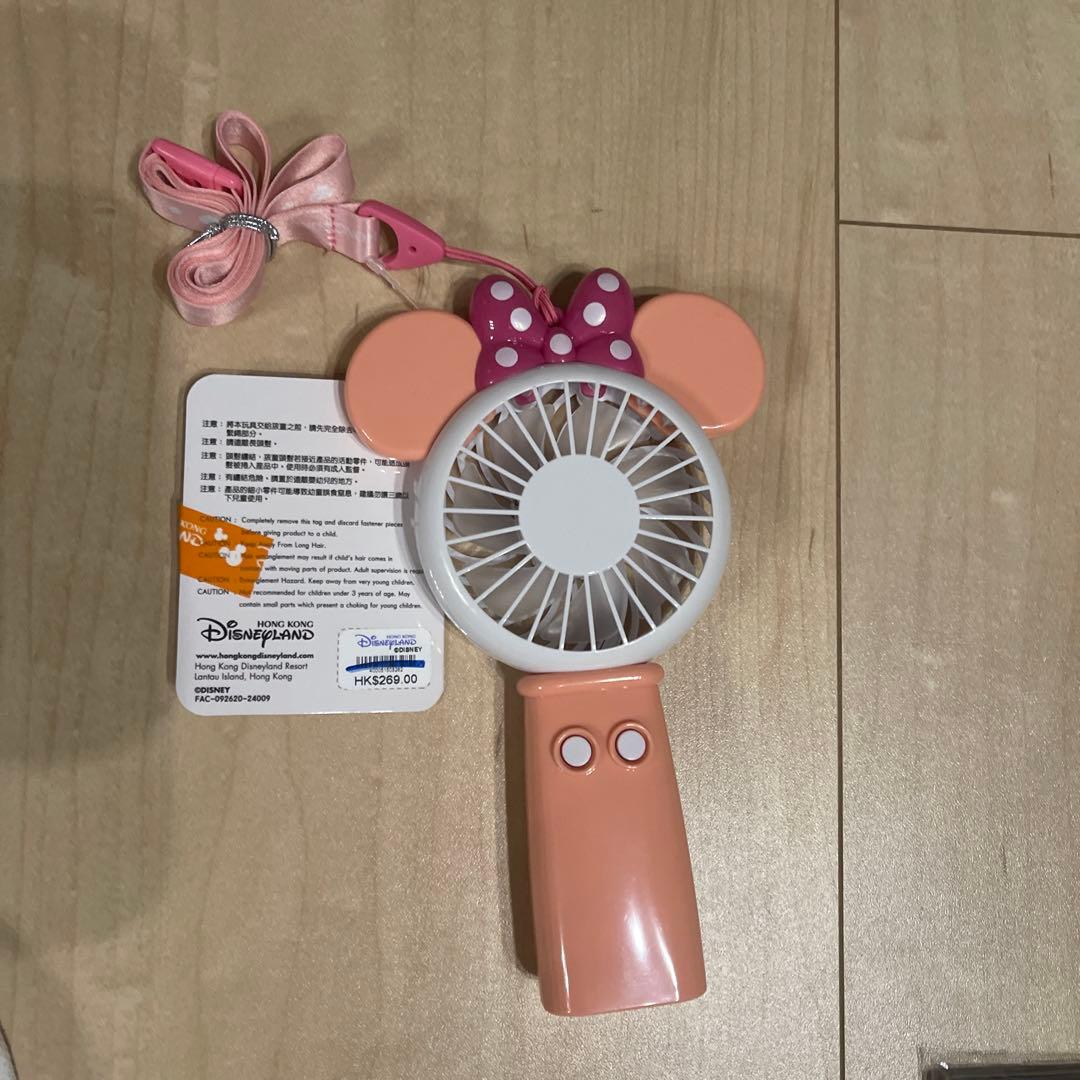 Disney 20周年 ミニーファン&パスケースセット
