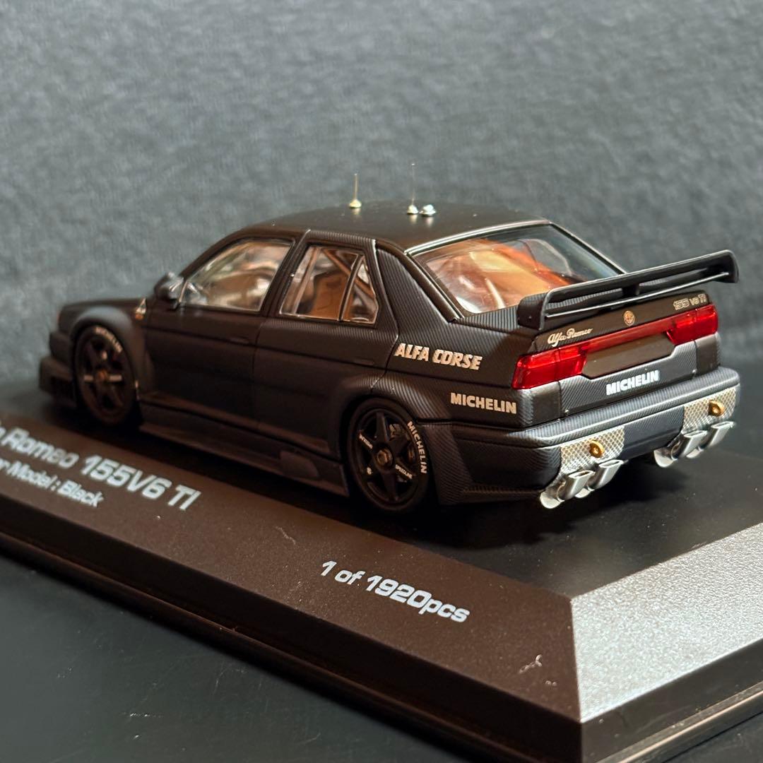 宮沢模型特注 1/43 hpi アルファロメオ 155V6 TI プレーンボディ