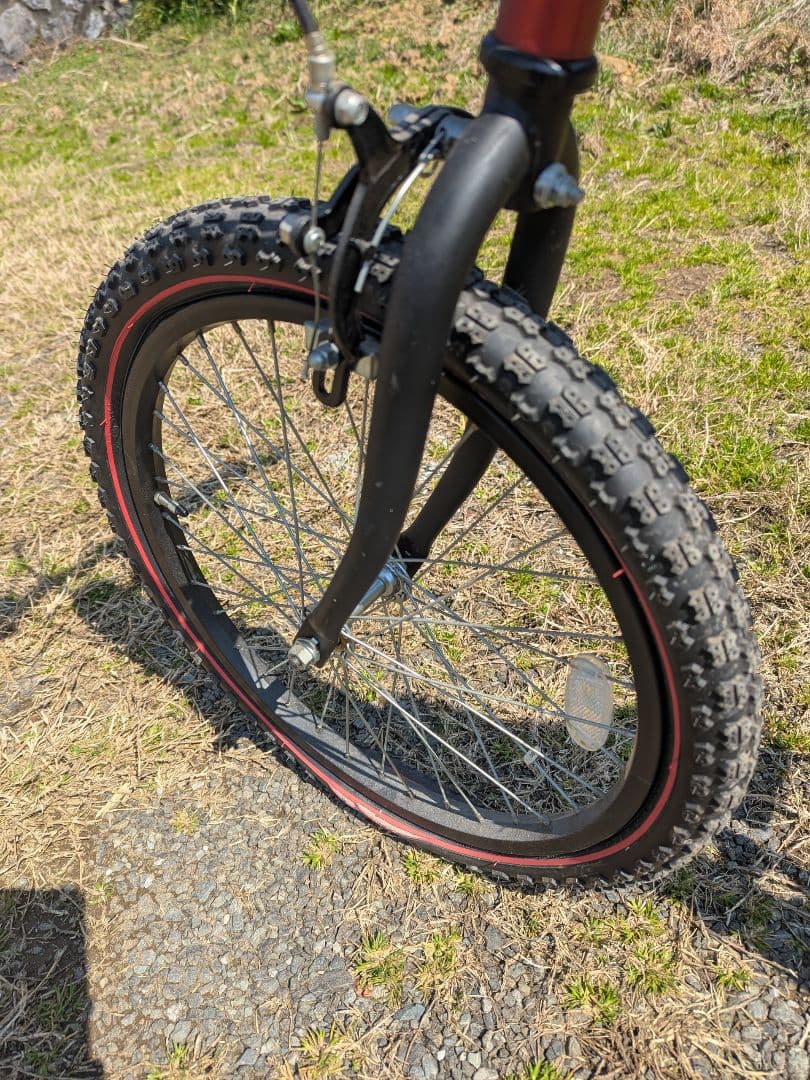 TAKAI CYCLE 折りたたみ自転車 レッド