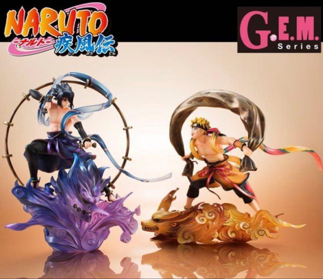 新品G.E.M.シリーズ remix NARUTO-ナルト- 疾風伝　風神雷神