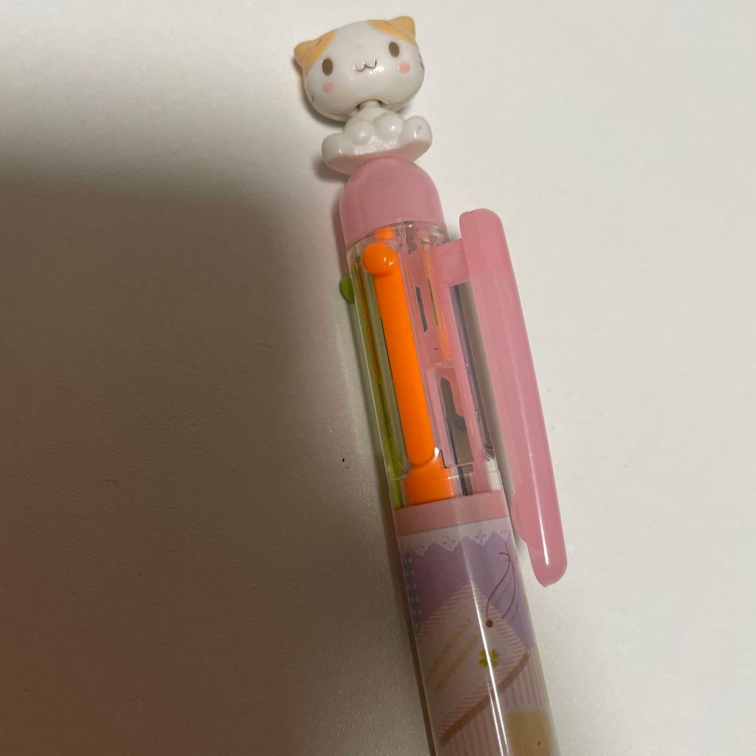 超希少　激レア　マシュマロみたいなふわふわにゃんこ　ボールペン　ジャンク