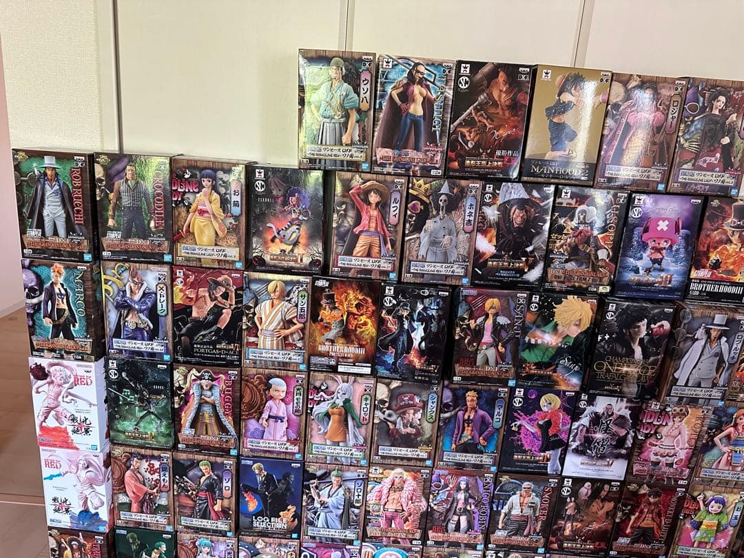 ワンピースフィギュア90体まとめ売り