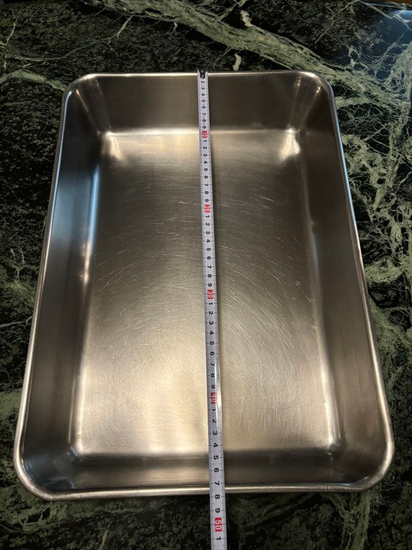 業務用　ステンレス角バット・トレイ　調理器具　6枚セットまとめ売り
