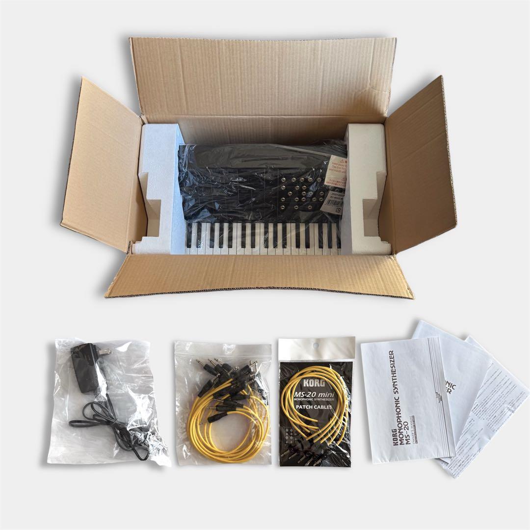 korg ms-20 mini 新品未使用＋専用ケース セミモジュラーシンセ