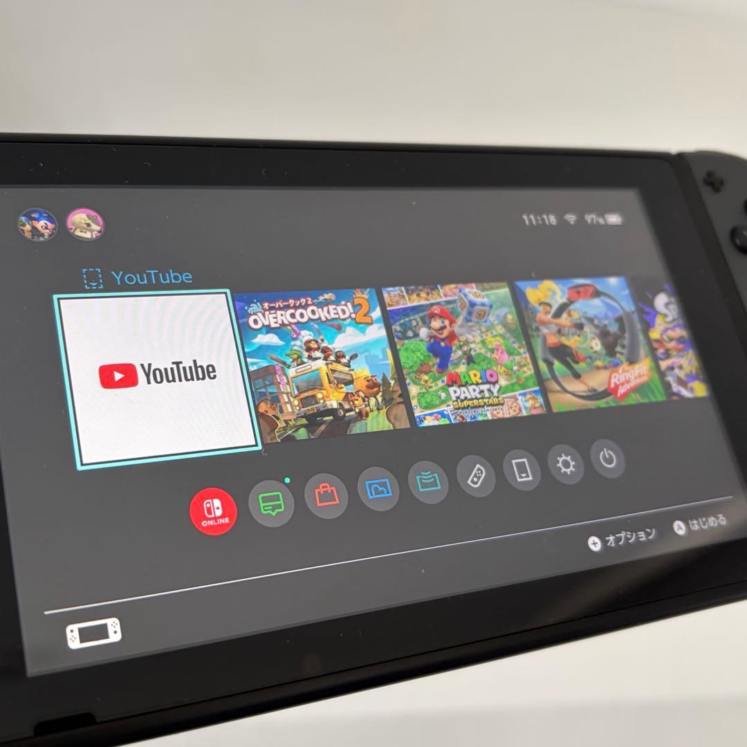 Nintendo Switch 本体 Joy-Con4個とケース付き