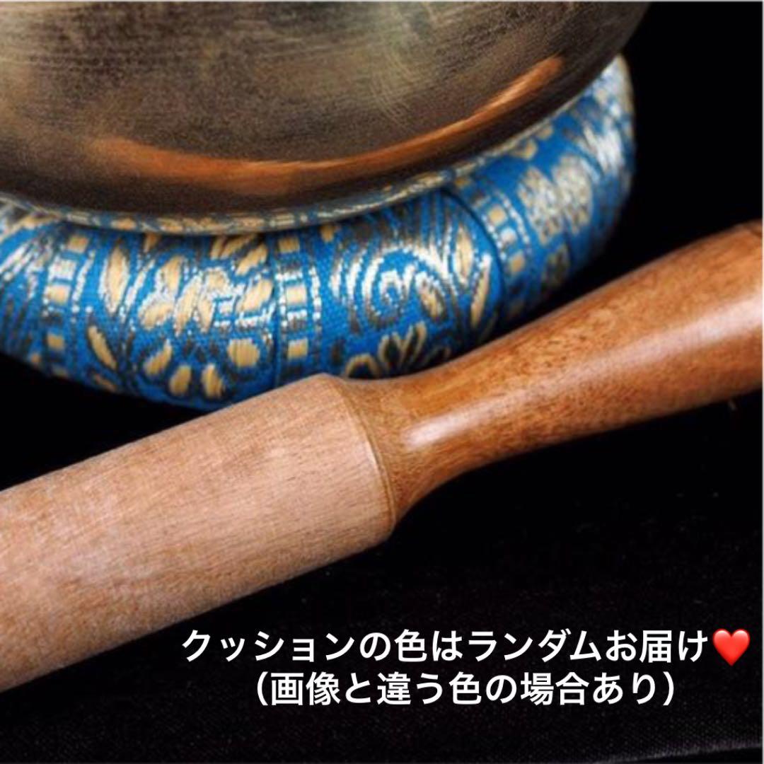 ★特選NEW★チベット仏教☆手作り【金属製チベットシンギングボウル『瞑想鈴』】❤️
