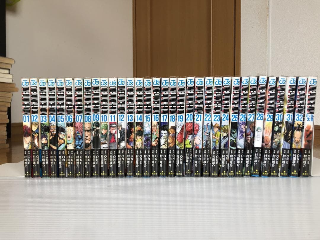 美品　ワンパンマン　全巻　初版　帯　冊子　ジャンプ　ガイドブック　ジャンパラ