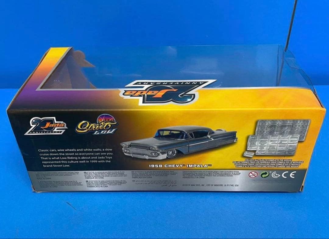 ミニカー JADA TOYS 1/24 1958 Chevy Impala Hardtop