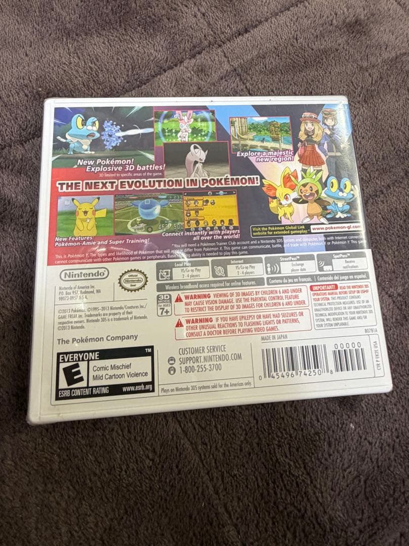 ポケットモンスターY POKEMON Y ポケモン 海外版