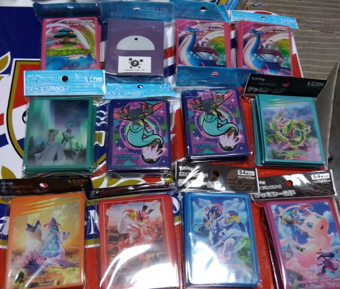 ポケモンカード　スリーブ92個　まとめ売り