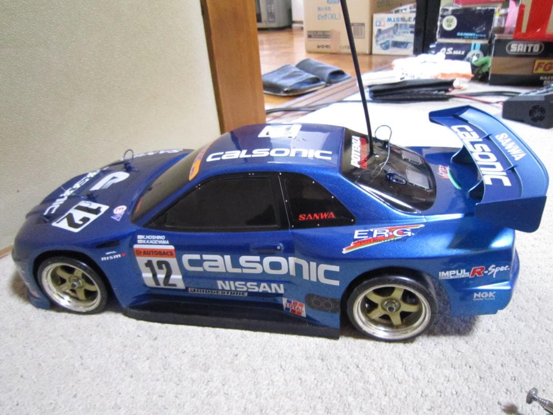 ヴォル 1/10 TA04 PRO ハイエンドシャーシ スカイラインボディ