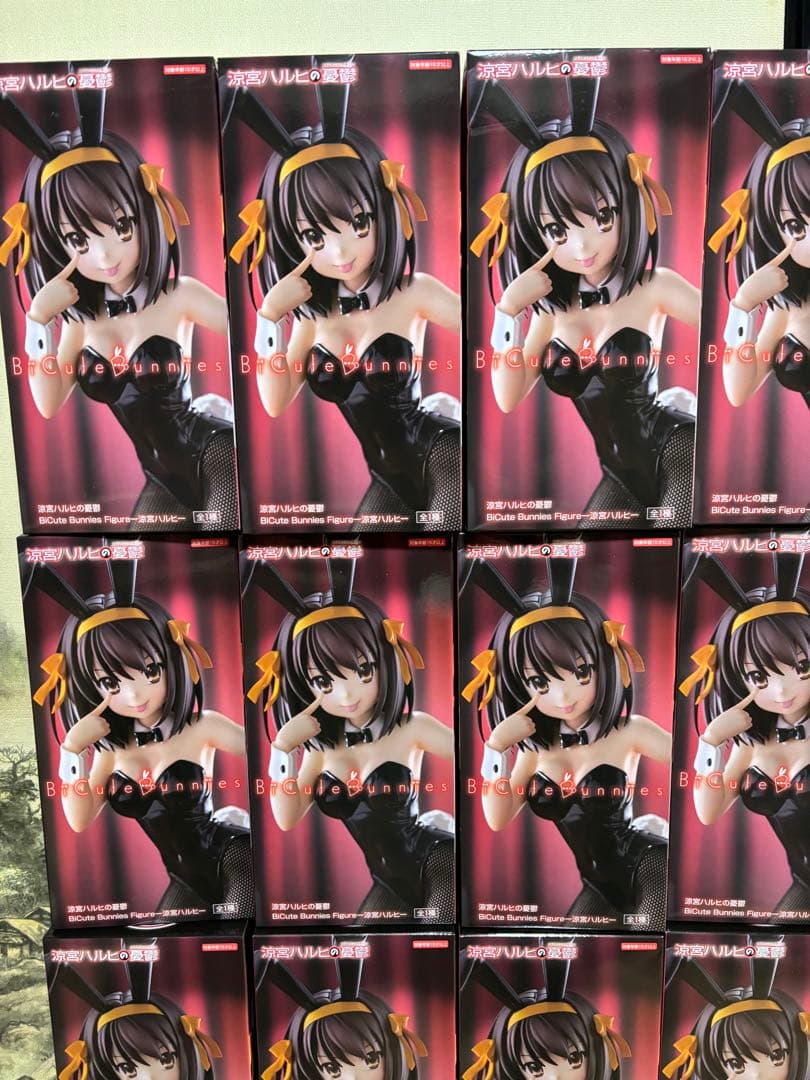 涼宮ハルヒ　フィギュア　バニー　28個セット まとめ売り