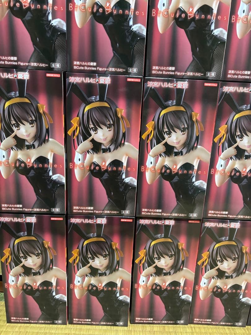 涼宮ハルヒ　フィギュア　バニー　28個セット まとめ売り