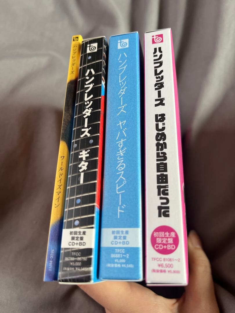 ハンブレッダーズ 初回生産限定盤 CD＋Blu-ray 4枚セット 美品