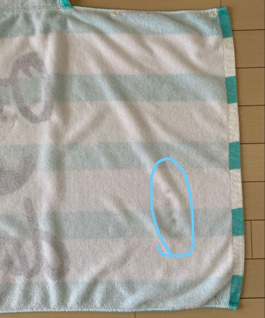 髭男　フード付き　バスタオル　2018年夏グッズ