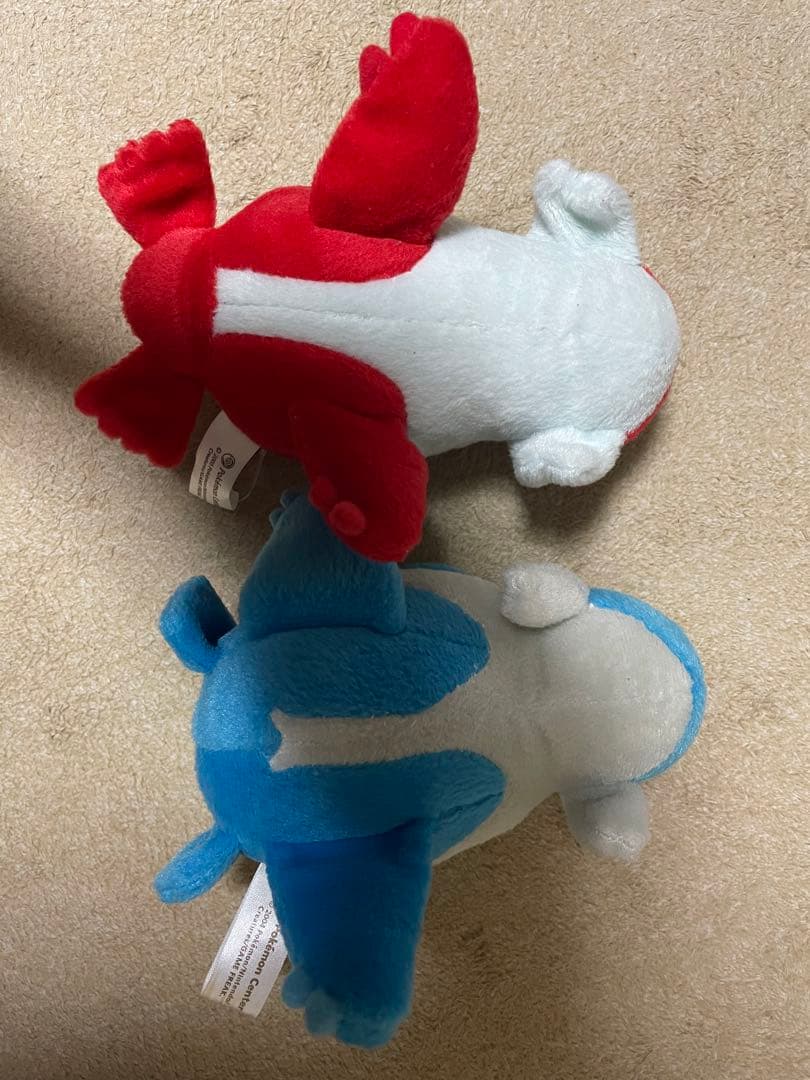 大人気！ポケドールラティ兄弟　ポケモンセンター2004、2005年限定ぬいぐるみ