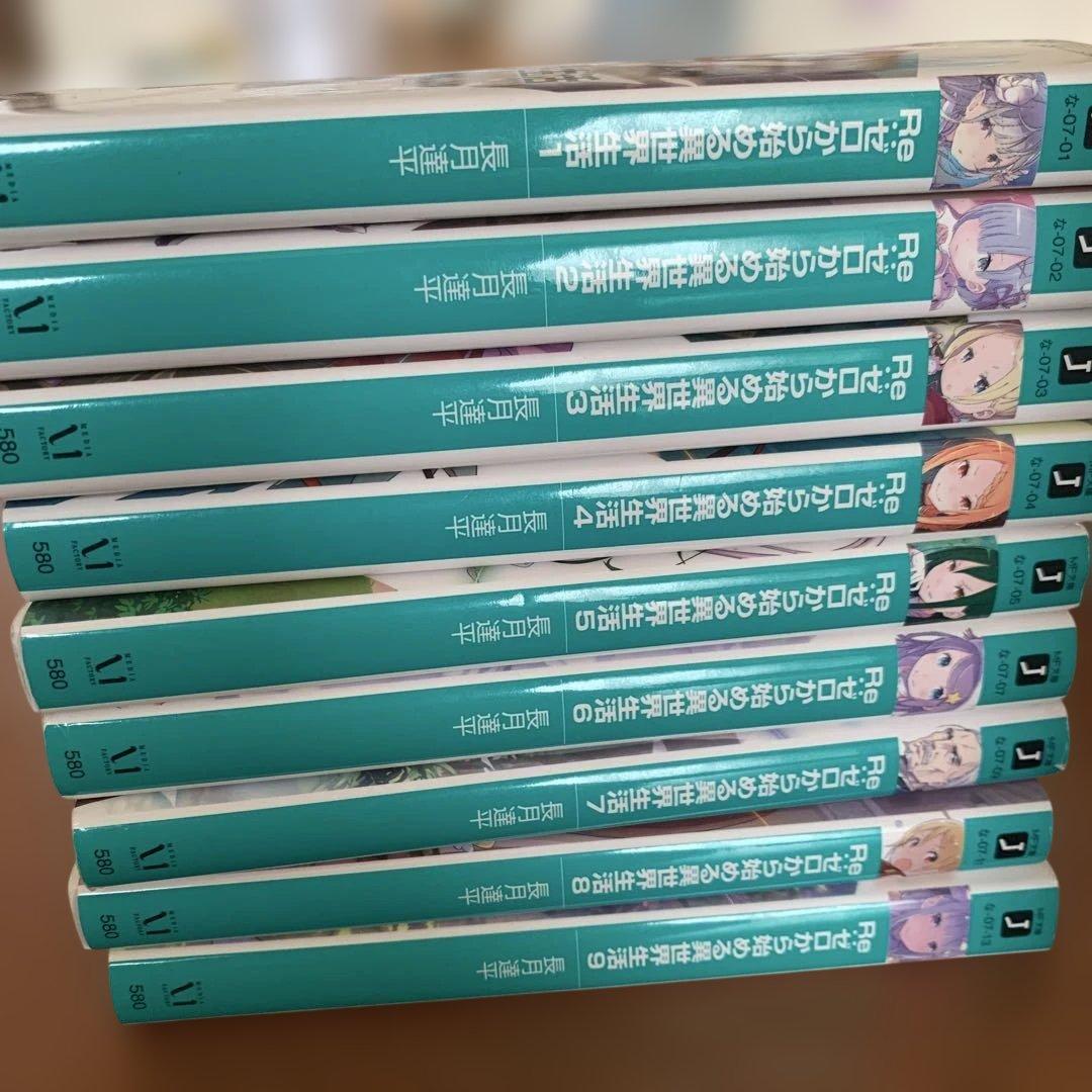 Re:ゼロから始める異世界生活38巻他関連本　全57冊