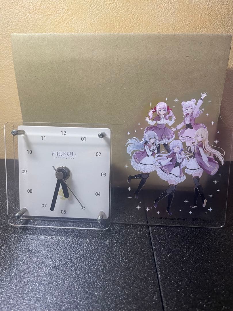 ❣️希少アサルトリリィLast Bullet SNS抽選当選品 アクリルクロック❣️