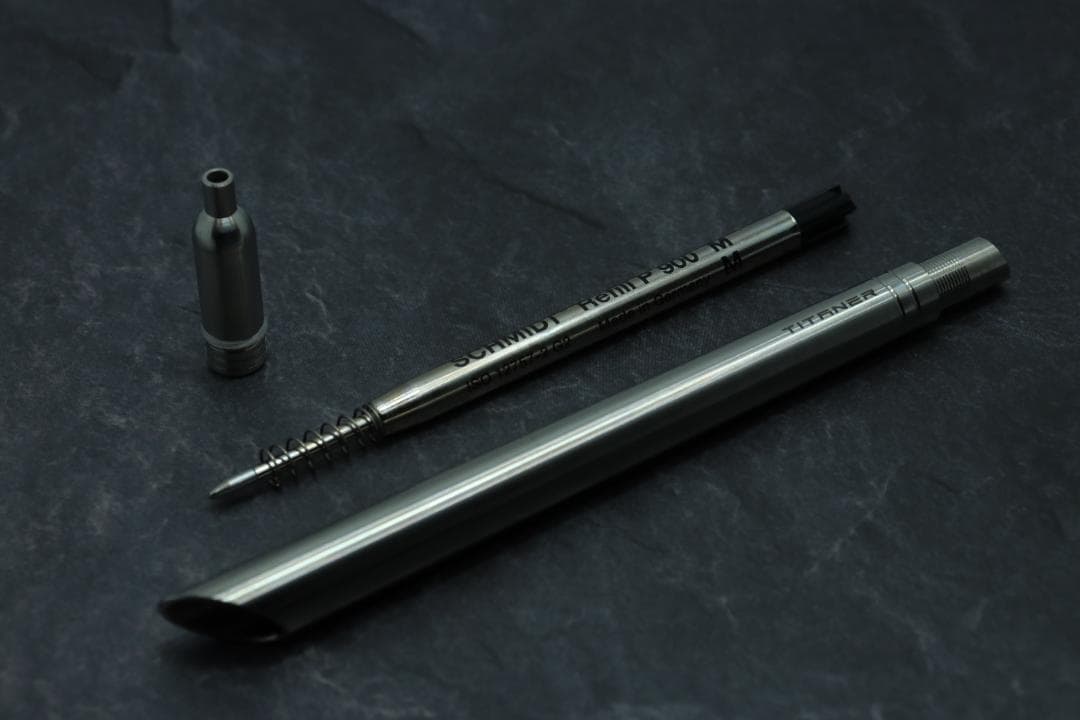 Titaner TC-4チタン製ツイスト式ボールペン