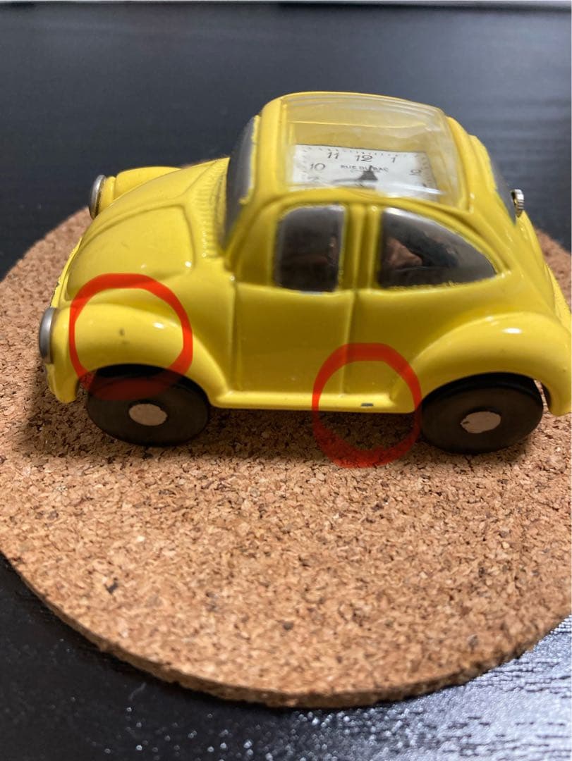 ヴィンテージ　フォルクスワーゲン ビートルバグミニ時計