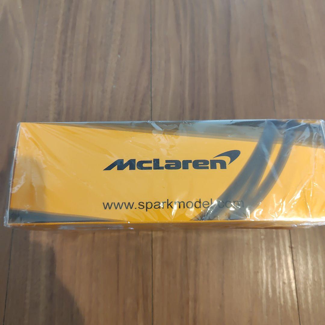 McLaren 2018 F1 ミニカーラストラン　アロンソ