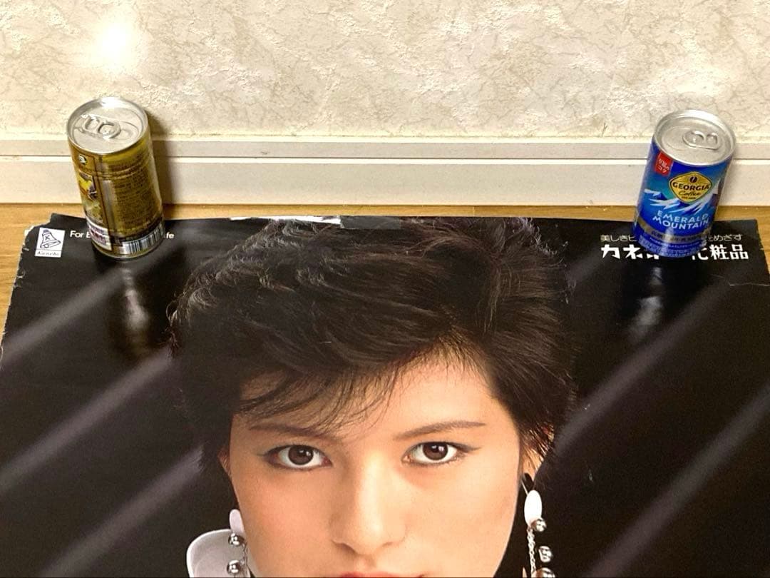 80年代 ビンテージ カネボウ レディ80 アバ 夢恋人 広田恵子 ポスター