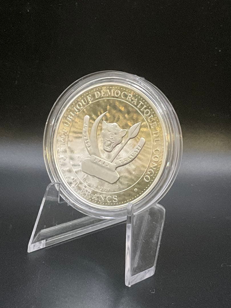 2020年プレヒストリックライフ ティラノサウルス レックス 1オンス銀貨