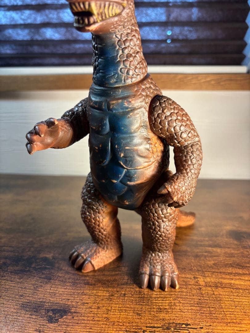 ブルマァク　アーストロン　当時物　ソフビ　ウルトラマン　怪獣　記名有り