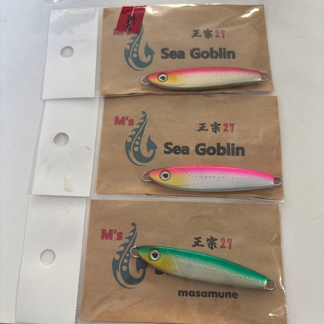 Sea Goblin masamune 正宗メタルジグ 27g 35g他 11個