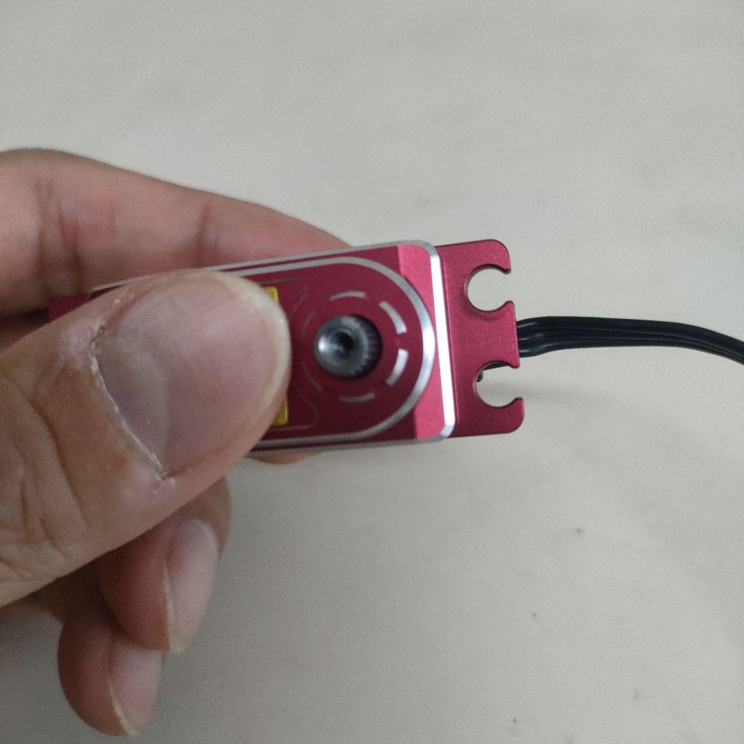 【使用少】ヨコモ SP-03D V2 レッド ドリフト向けロープロデジタルサーボ