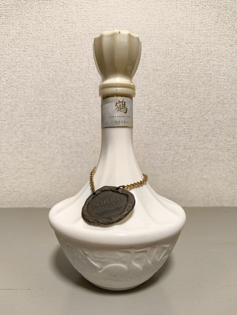 ［新品未開封］NIKKA WHISKY TSURU 陶器ボトル　鶴
