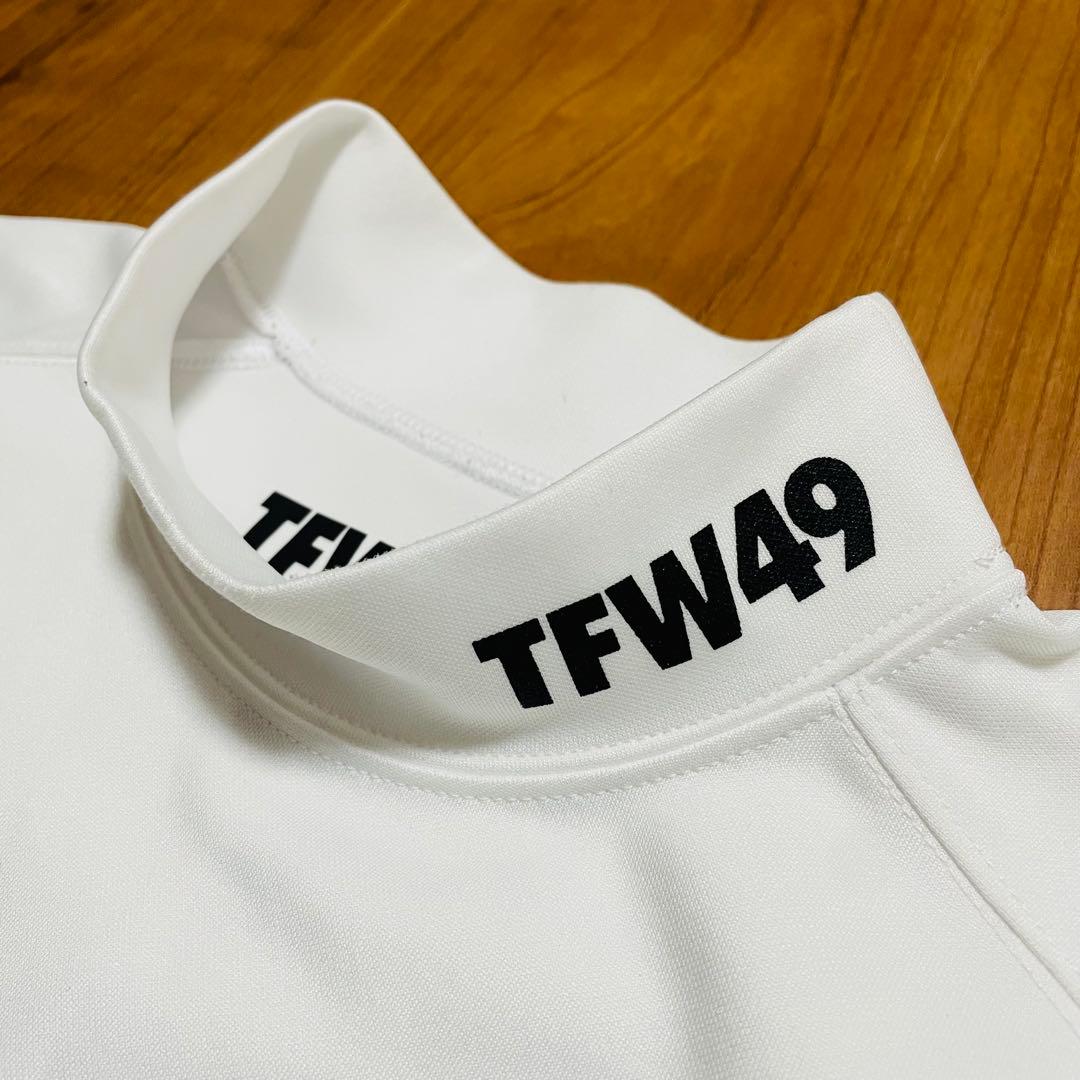 TFW49 モックネック　ロングTシャツ L junhashimoto ゴルフ