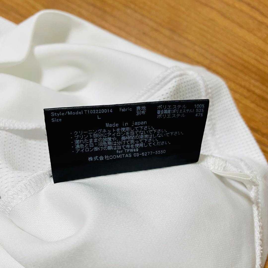 TFW49 モックネック　ロングTシャツ L junhashimoto ゴルフ