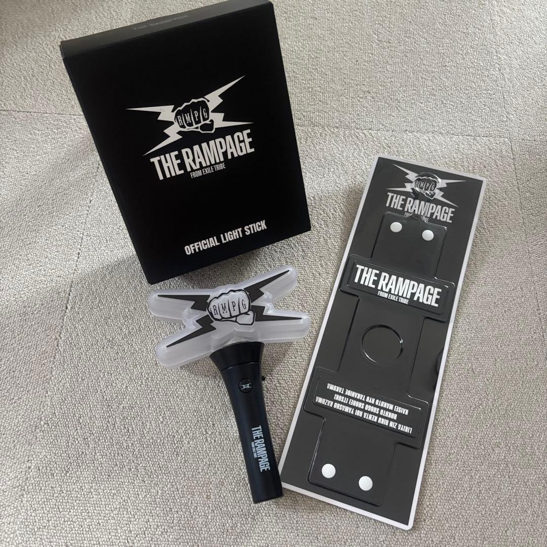 新品【THE RAMPAGE】公式 ライトスティック　ペンライトホルダー　セット