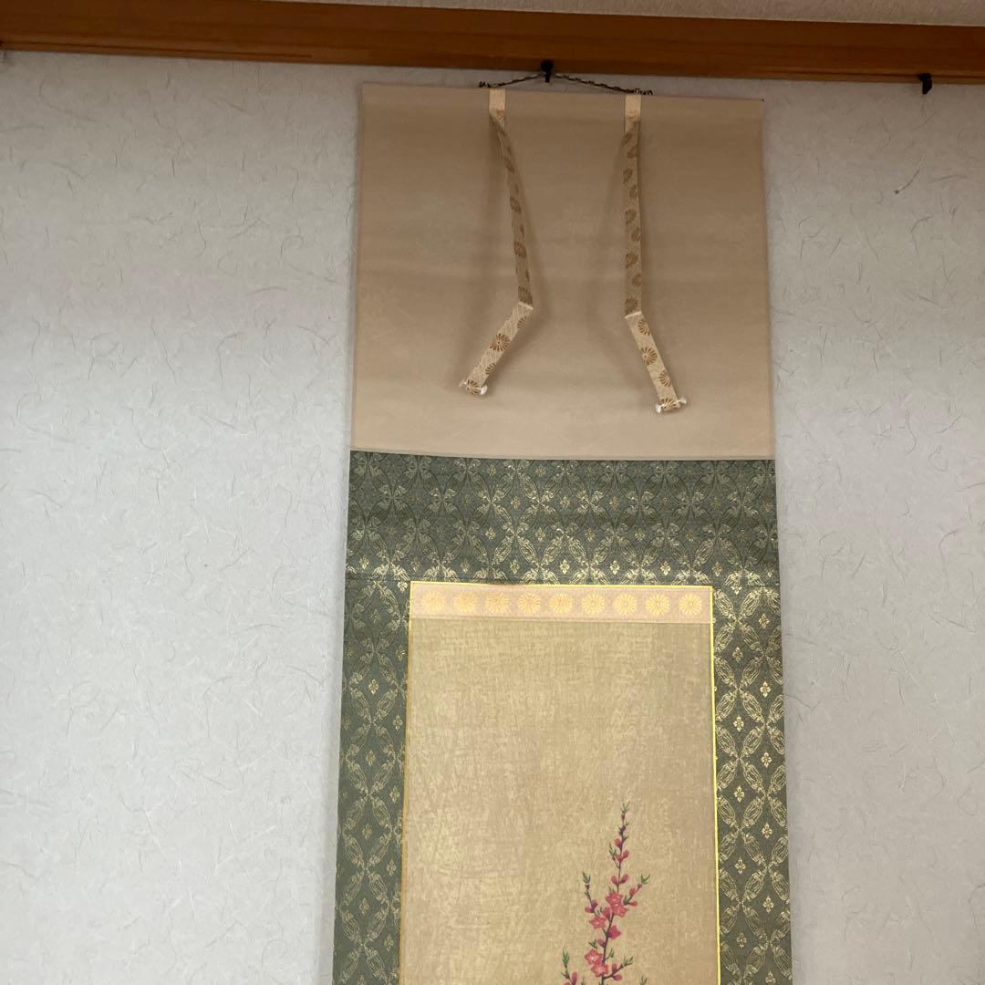掛軸　雛の図