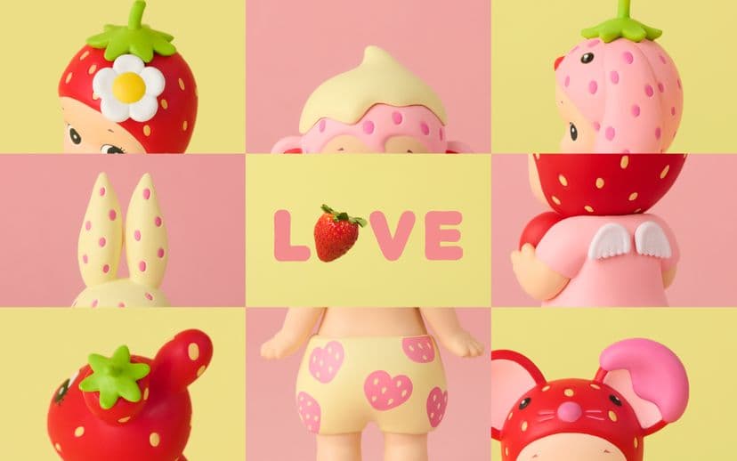 シュリンク付き　SonnyAngel　Strawberry Love　イチゴ
