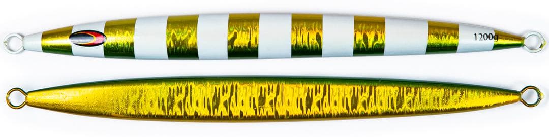 メタルジグ１２００ｇ３５．７ｃｍ ７色７本セット　新品　送料無料
