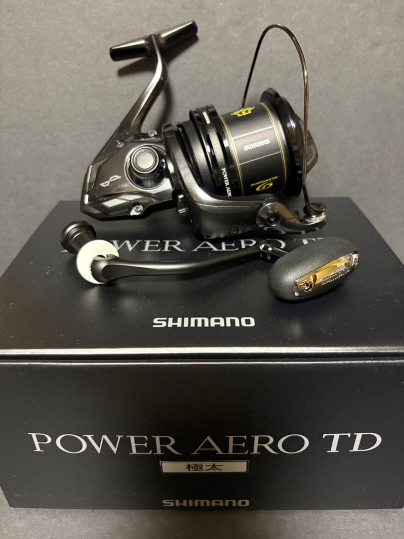 シマノ　23パワーエアロTD 極太　スピニングリール