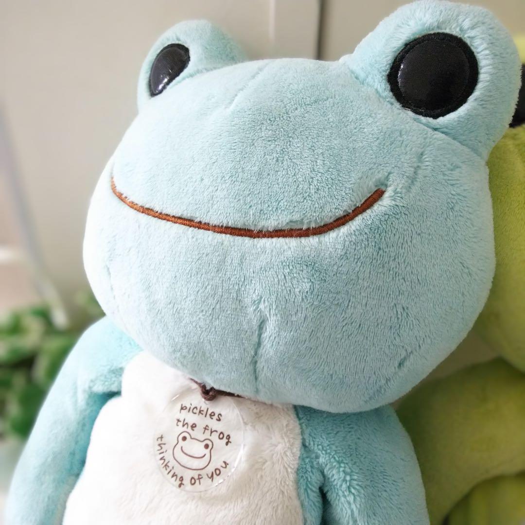 レア かえるのピクルス プラス BIG ぬいぐるみ 2体セット 平成レトロ