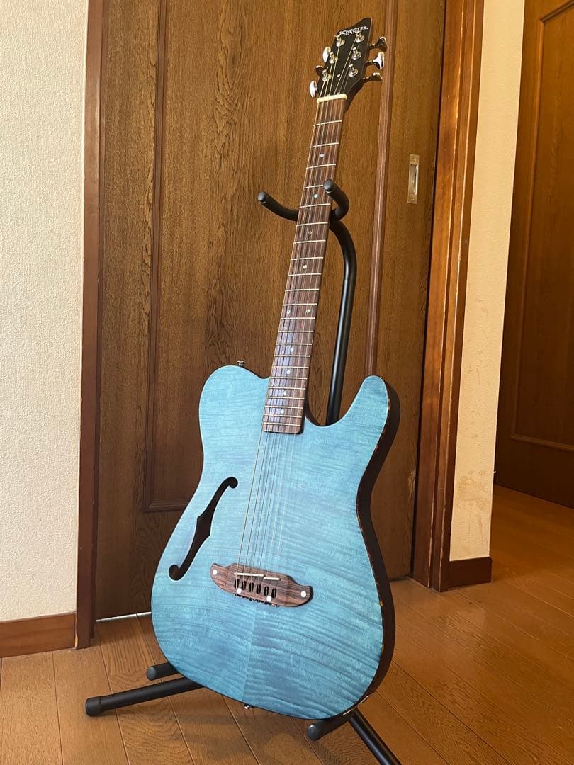 シェクターの薄胴、軽い♪エレアコ美品♪