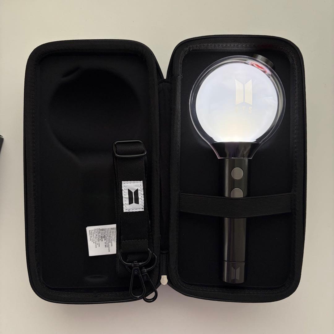 BTS Official Light Stick SEケースKEYRINGセット