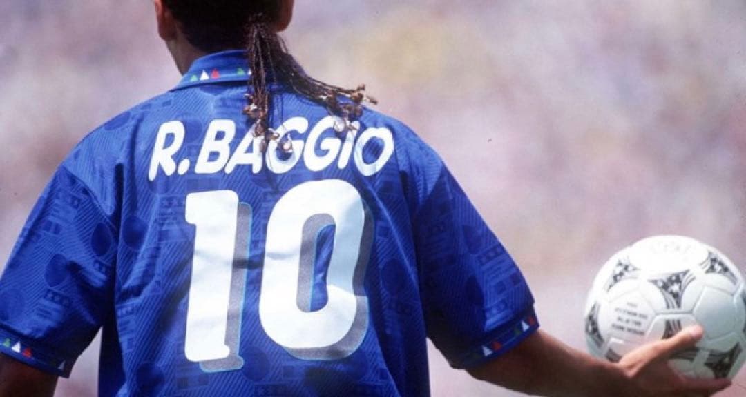 ロベルト・バッジョ　イタリア代表ユニフォーム　94年　W杯モデル‼️ 超貴重‼️