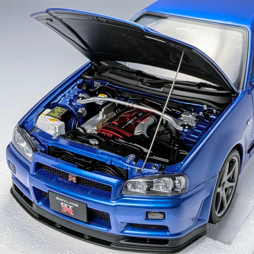 オートアート 1/18 日産 スカイライン GT-R VスペックII 77408