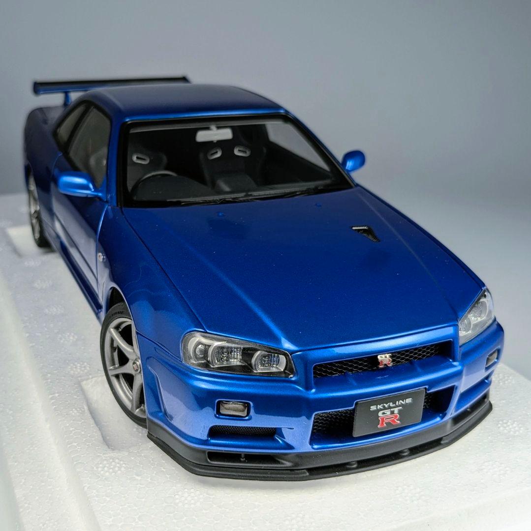オートアート 1/18 日産 スカイライン GT-R VスペックII 77408
